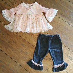 Little Lass Baby Outfit 3-6 mos.